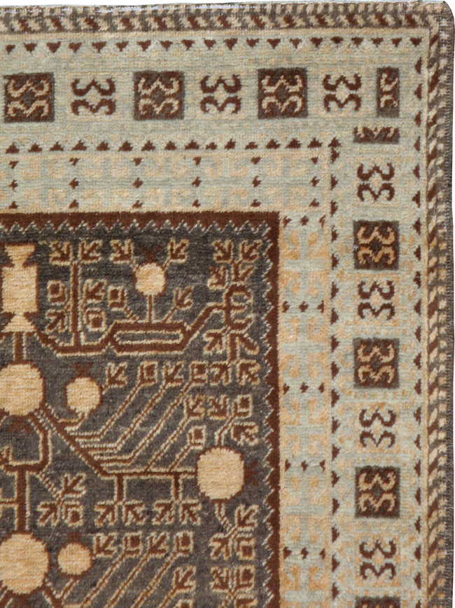 Antique East Turkestan Khotan Rug, No.15599 - Galerie Shabab