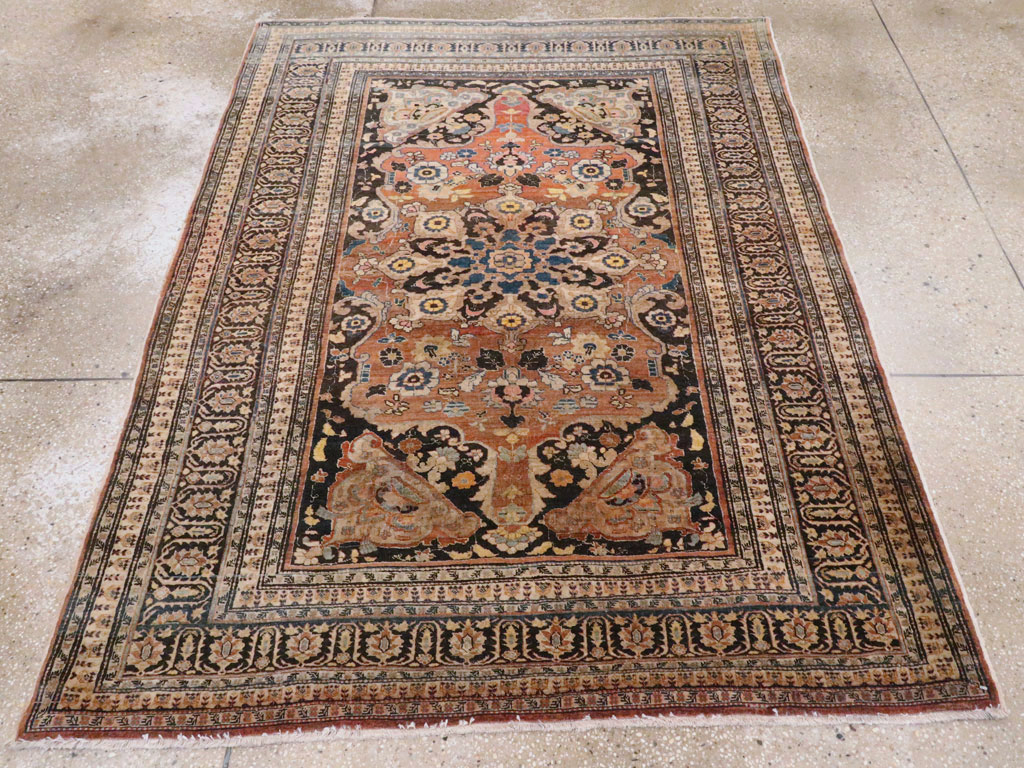 Antique Persian Tabriz Haji Jalili Rug, No.15602 - Galerie Shabab