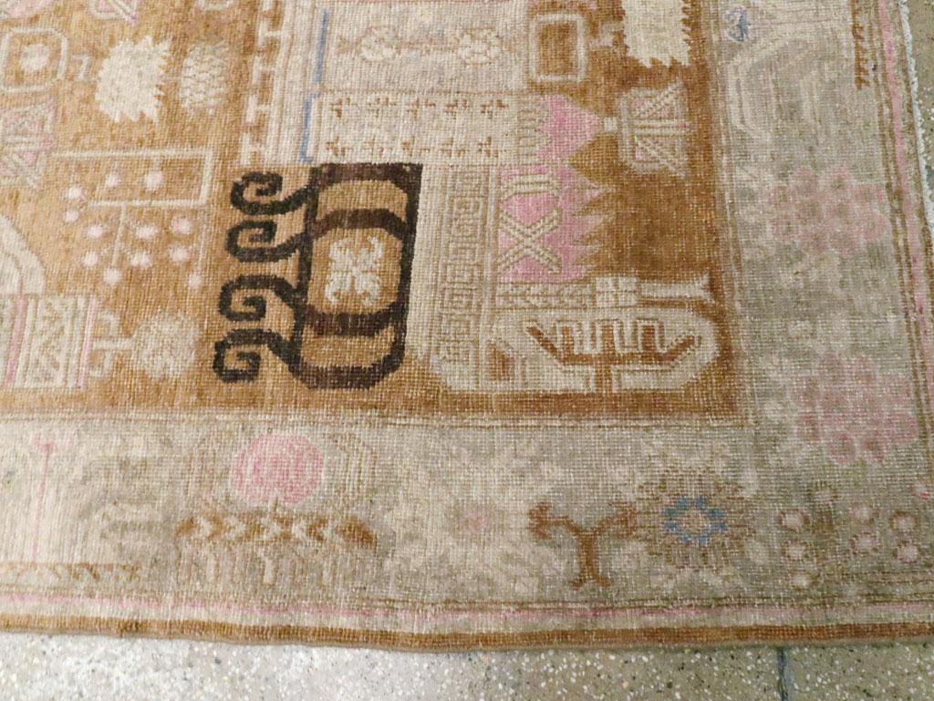 Antique East Turkestan Khotan Rug, No.15603 - Galerie Shabab