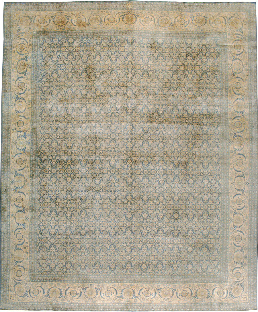 Antique Persian Tabriz Carpet, No.15604 - Galerie Shabab
