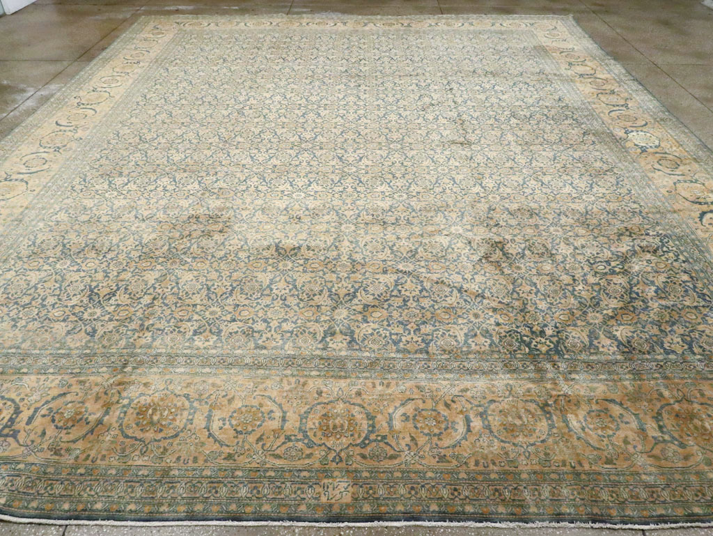 Antique Persian Tabriz Carpet, No.15604 - Galerie Shabab