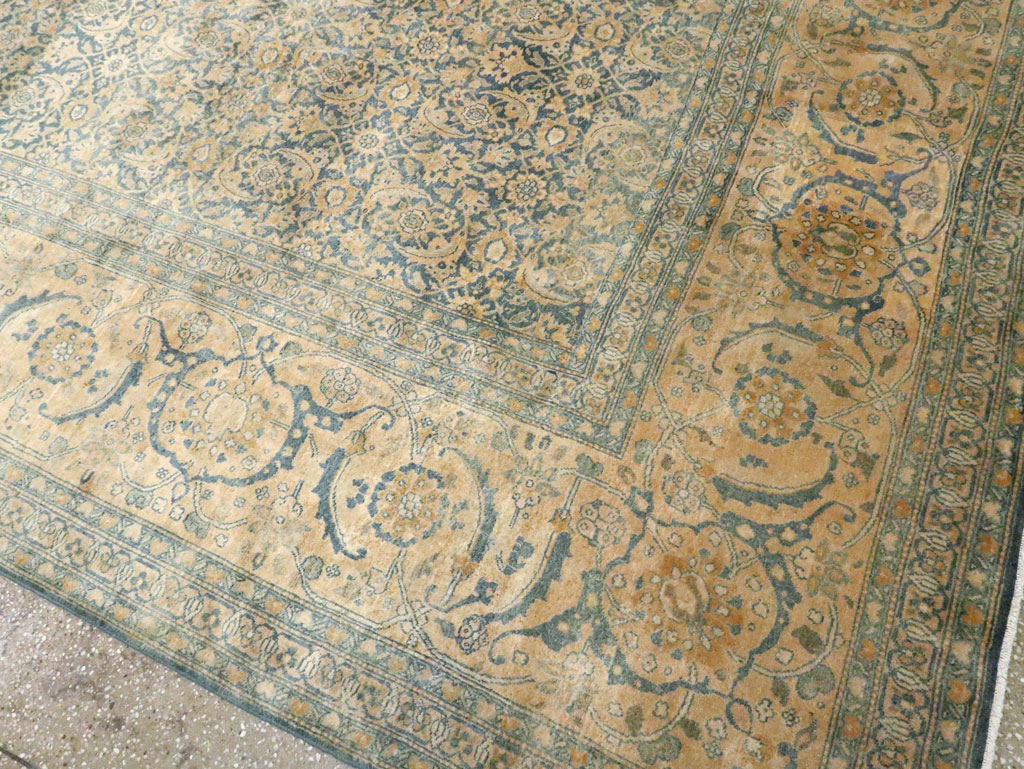 Antique Persian Tabriz Carpet, No.15604 - Galerie Shabab