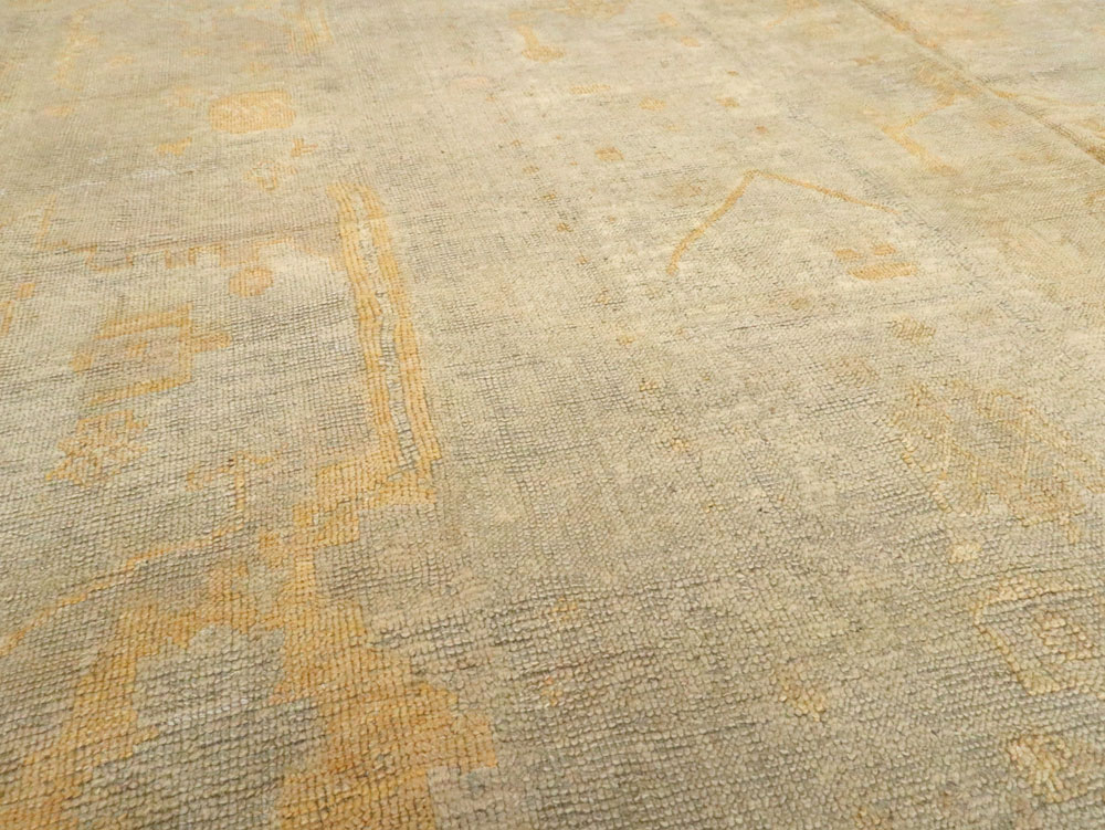 Antique Turkish Oushak Oversize Carpet, No.15605 - Galerie Shabab