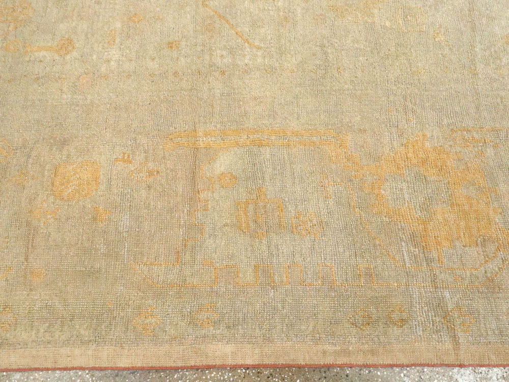 Antique Turkish Oushak Oversize Carpet, No.15605 - Galerie Shabab