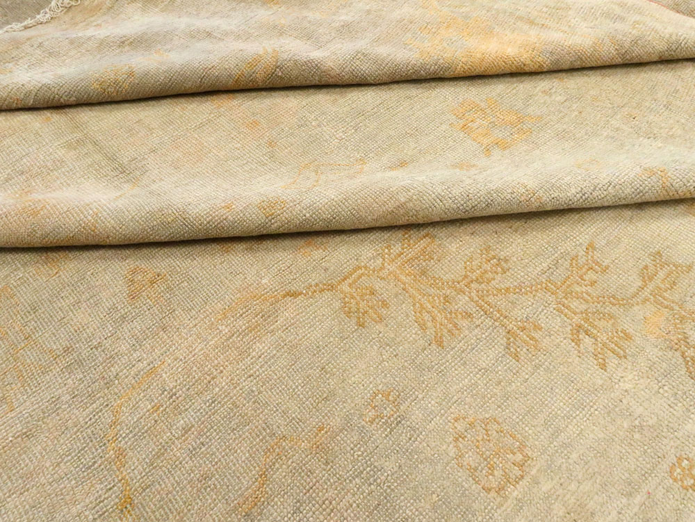 Antique Turkish Oushak Oversize Carpet, No.15605 - Galerie Shabab