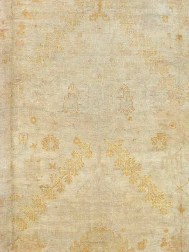 Antique Turkish Oushak Oversize Carpet, No.15605 - Galerie Shabab