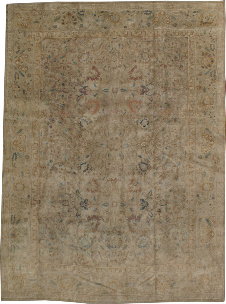 Antique Tabriz Carpet, No.15607 - Galerie Shabab