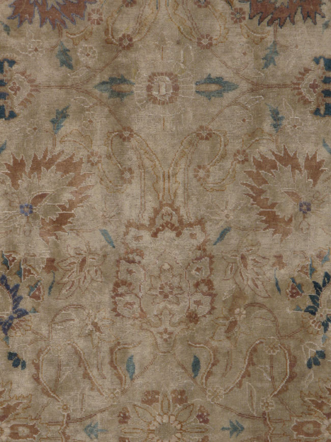 Antique Tabriz Carpet, No.15607 - Galerie Shabab
