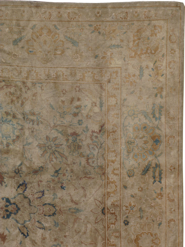 Antique Tabriz Carpet, No.15607 - Galerie Shabab