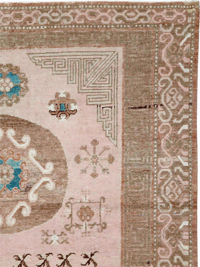 Antique East Turkestan Khotan Carpet, No.15612 - Galerie Shabab