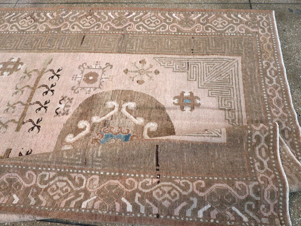 Antique East Turkestan Khotan Carpet, No.15612 - Galerie Shabab