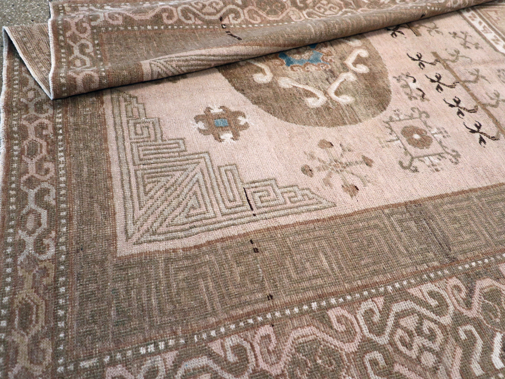 Antique East Turkestan Khotan Carpet, No.15612 - Galerie Shabab