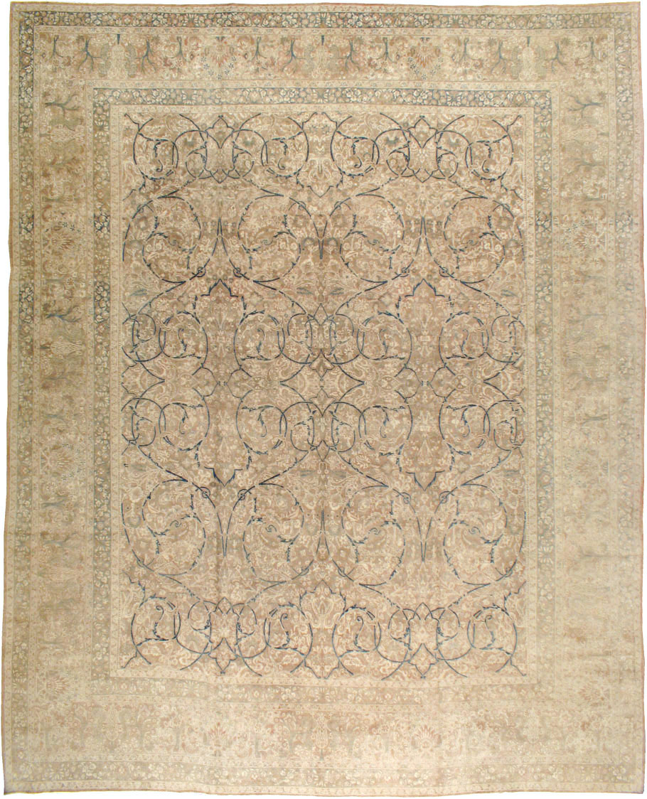 Antique Persian Tabriz Carpet, No.15618 - Galerie Shabab