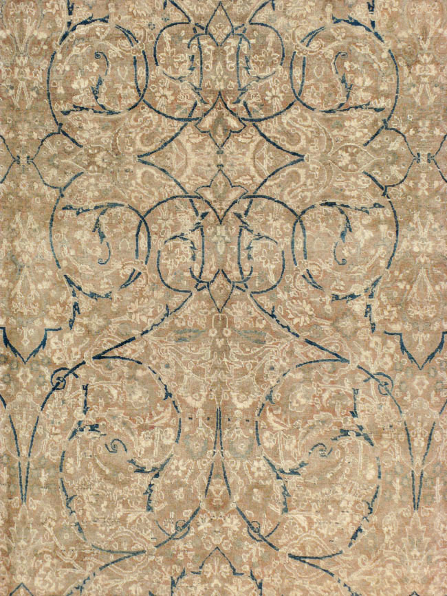 Antique Persian Tabriz Carpet, No.15618 - Galerie Shabab