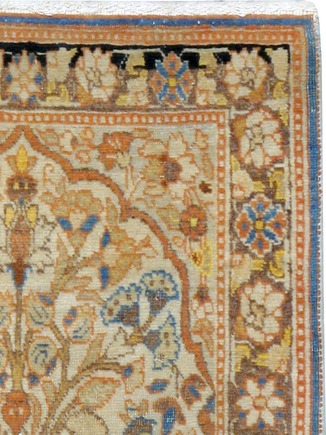 Antique Persian Tabriz Hagi Jalili Rug, No.15632 - Galerie Shabab