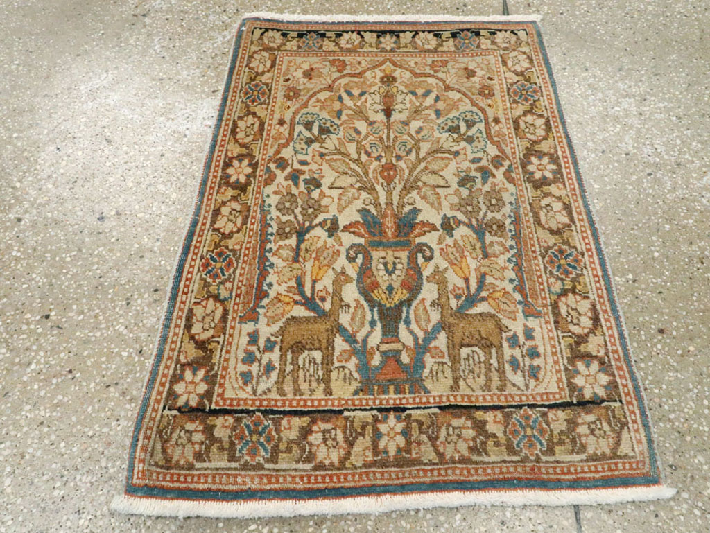Antique Persian Tabriz Hagi Jalili Rug, No.15632 - Galerie Shabab