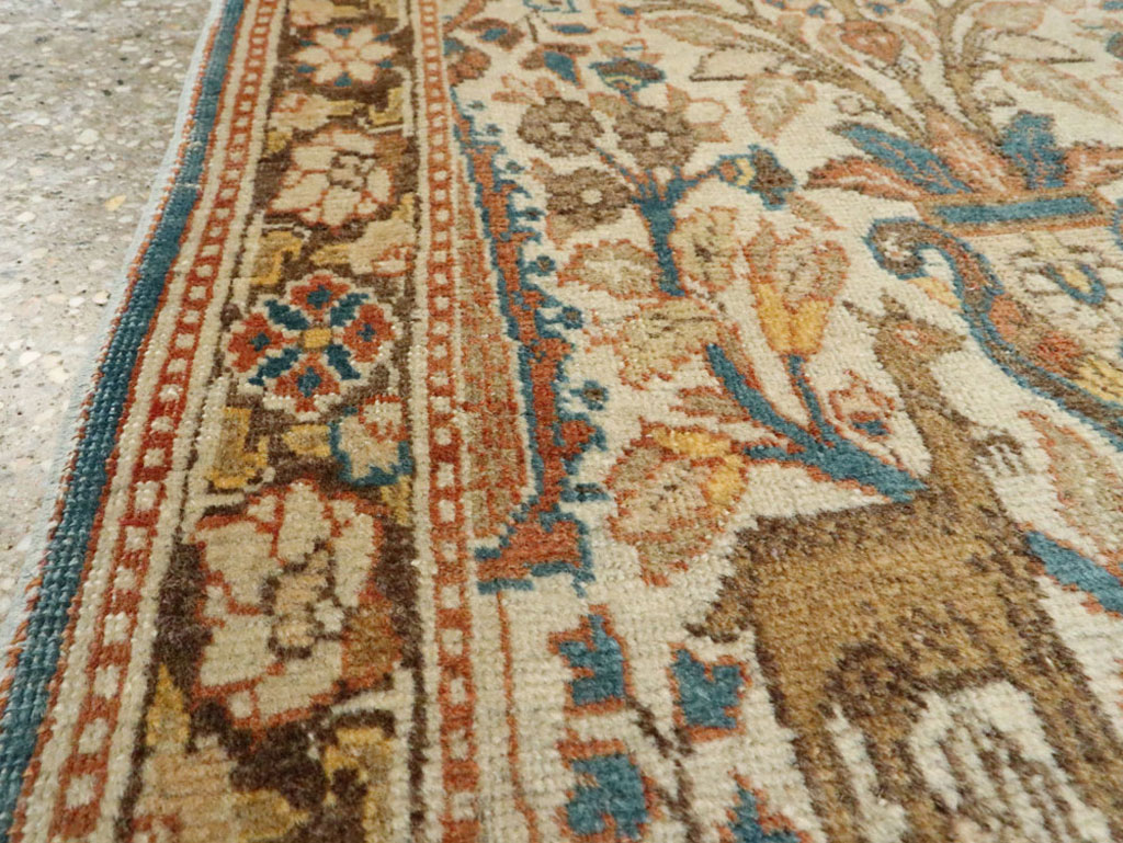 Antique Persian Tabriz Hagi Jalili Rug, No.15632 - Galerie Shabab