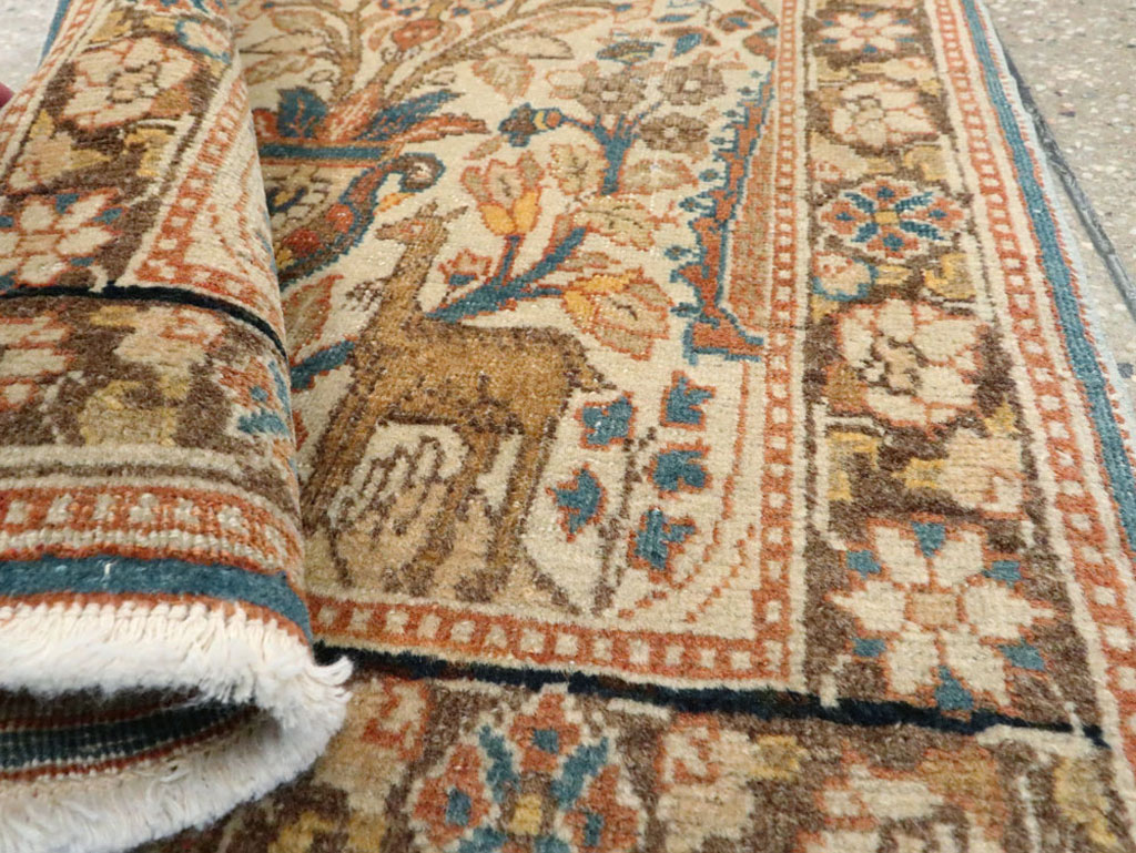 Antique Persian Tabriz Hagi Jalili Rug, No.15632 - Galerie Shabab