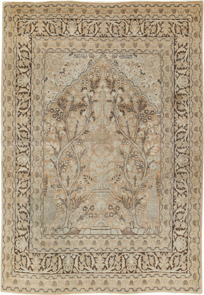 Antique Persian Tabriz Rug, No.15633 - Galerie Shabab