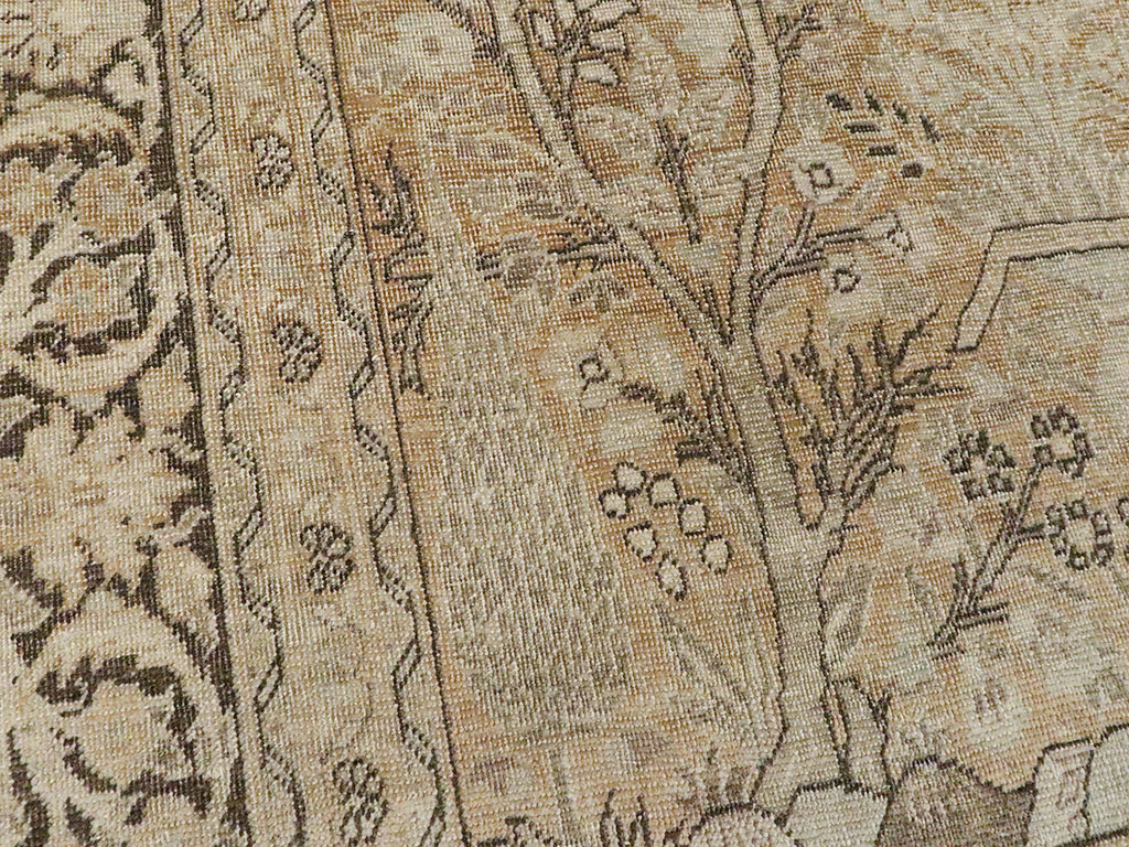 Antique Persian Tabriz Rug, No.15633 - Galerie Shabab