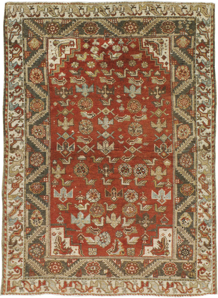 Vintage Persian Afshar Rug, No.15647 - Galerie Shabab
