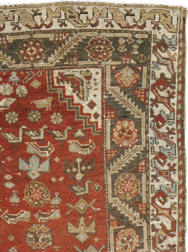 Vintage Persian Afshar Rug, No.15647 - Galerie Shabab