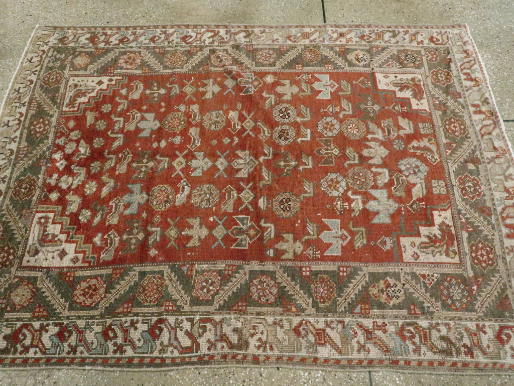Vintage Persian Afshar Rug, No.15647 - Galerie Shabab