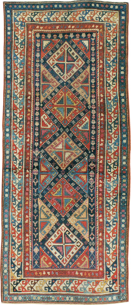 Antique Caucasian Shirvan Rug, No.15691 - Galerie Shabab