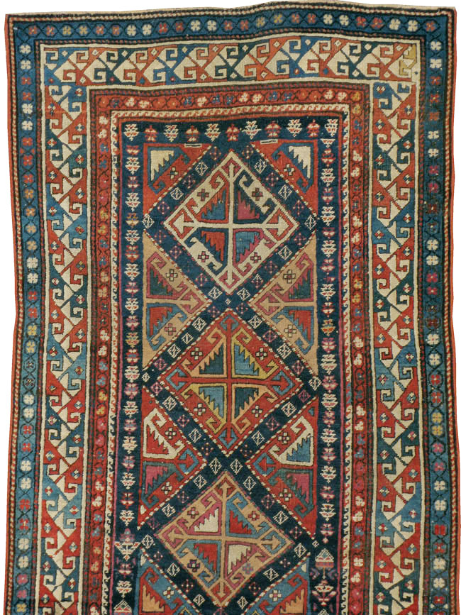 Antique Caucasian Shirvan Rug, No.15691 - Galerie Shabab