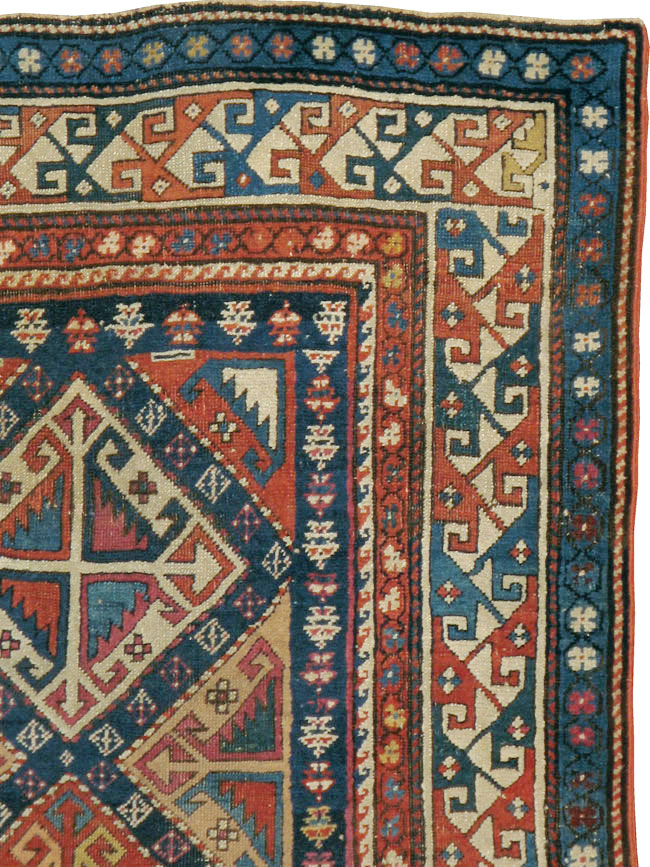 Antique Caucasian Shirvan Rug, No.15691 - Galerie Shabab