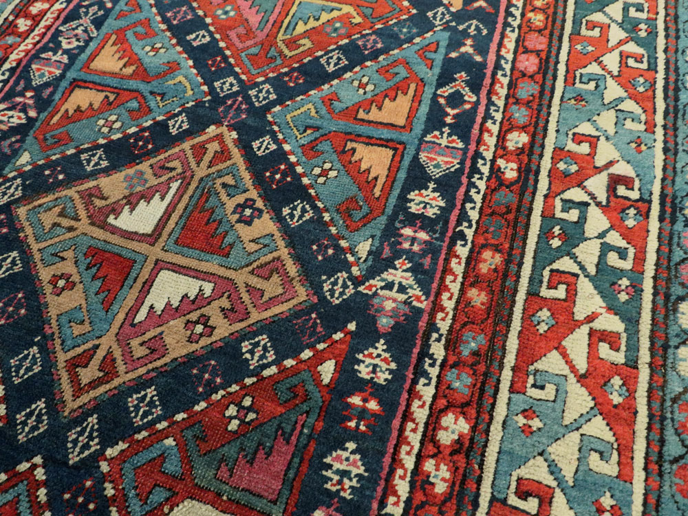 Antique Caucasian Shirvan Rug, No.15691 - Galerie Shabab