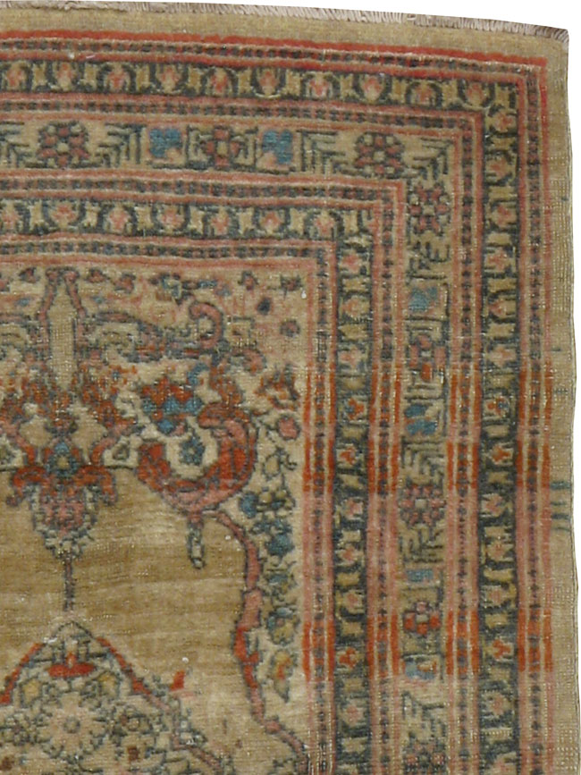Antique Tabriz Hagi Jalili Rug, No.15699 - Galerie Shabab