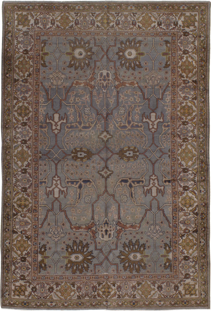 Antique Lahore Carpet, No.15705 - Galerie Shabab