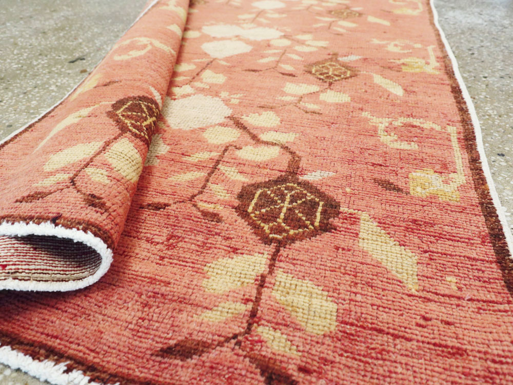 Vintage Turkish Oushak Runner, No.15712 - Galerie Shabab