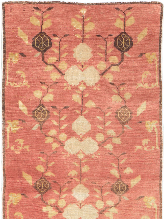 Vintage Turkish Oushak Runner, No.15712 - Galerie Shabab