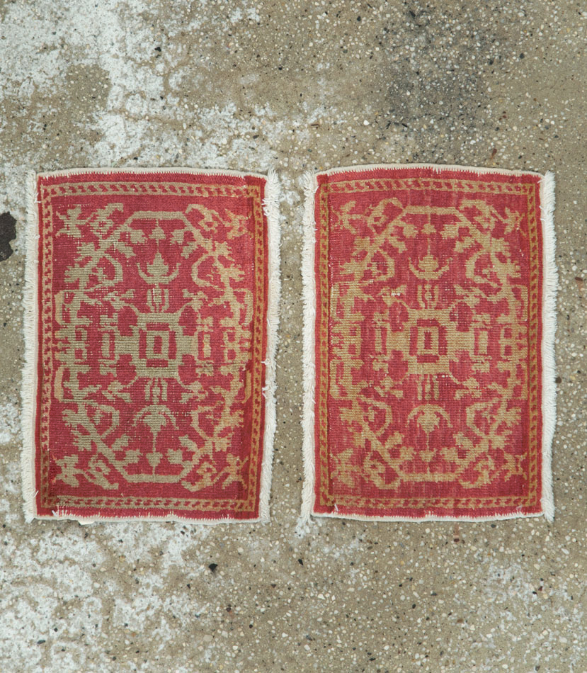 Antique Turkish Sivas Rug (Pair: 1 of 2), No.15727 - Galerie Shabab