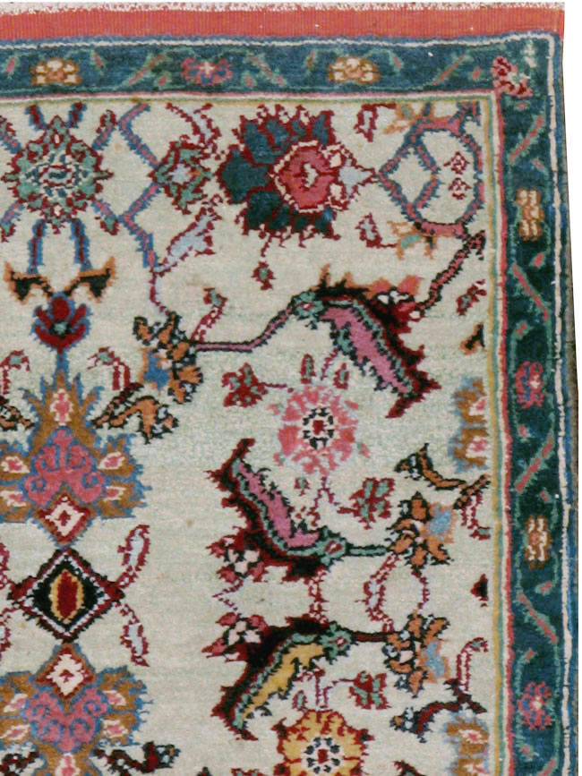 Antique Indian Agra Rug (Pair: 1 of 2), No.15746 - Galerie Shabab