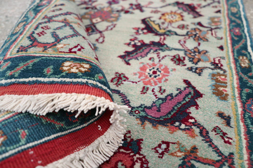 Antique Indian Agra Rug (Pair: 2 of 2), No.15747 - Galerie Shabab