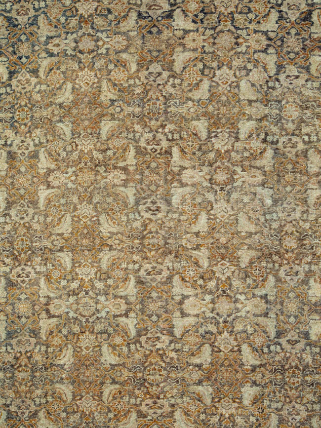 Antique Persian Mahal Carpet, No.15755 - Galerie Shabab