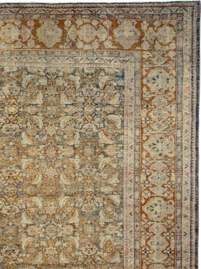 Antique Persian Mahal Carpet, No.15755 - Galerie Shabab