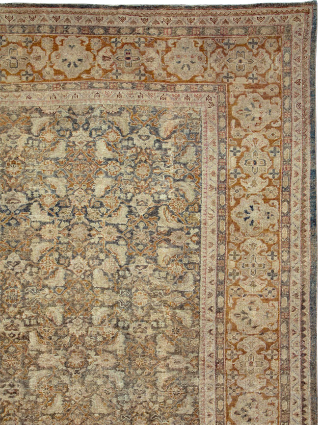Antique Persian Mahal Carpet, No.15755 - Galerie Shabab