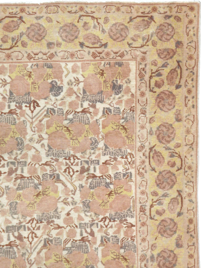 Antique Indian Lahore Rug, No.15761 - Galerie Shabab