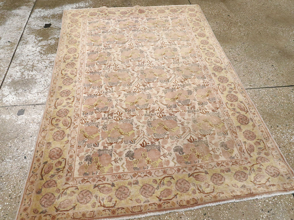 Antique Indian Lahore Rug, No.15761 - Galerie Shabab