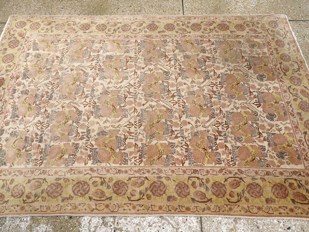 Antique Indian Lahore Rug, No.15761 - Galerie Shabab