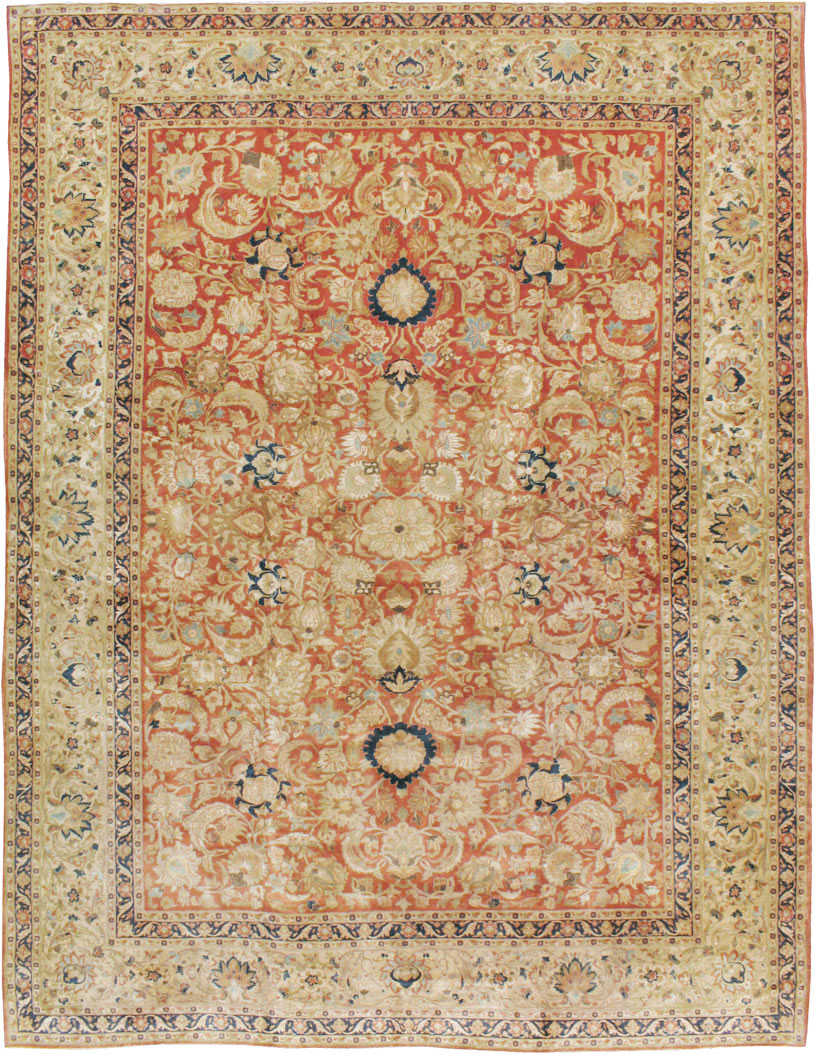 Antique Persian Tabriz Carpet, No.15763 - Galerie Shabab