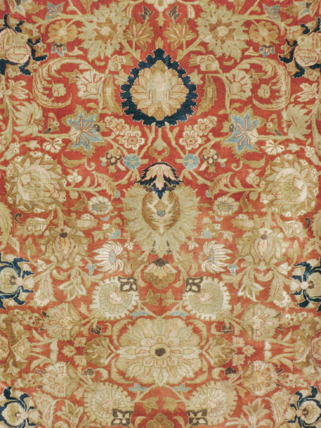 Antique Persian Tabriz Carpet, No.15763 - Galerie Shabab