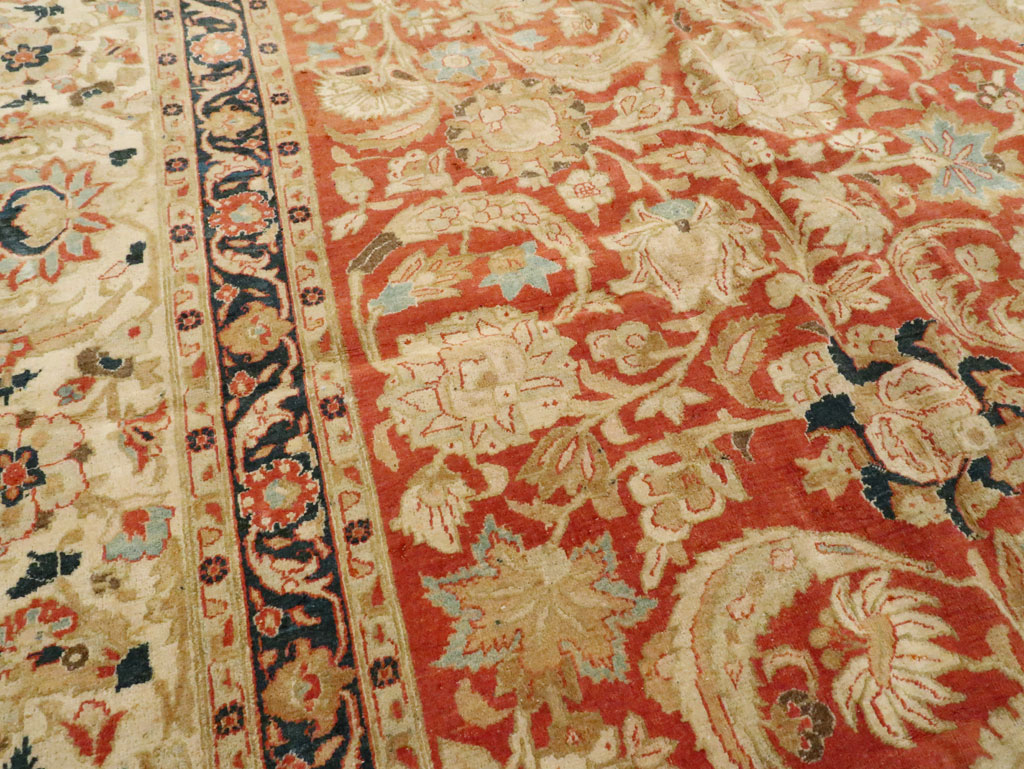 Antique Persian Tabriz Carpet, No.15763 - Galerie Shabab
