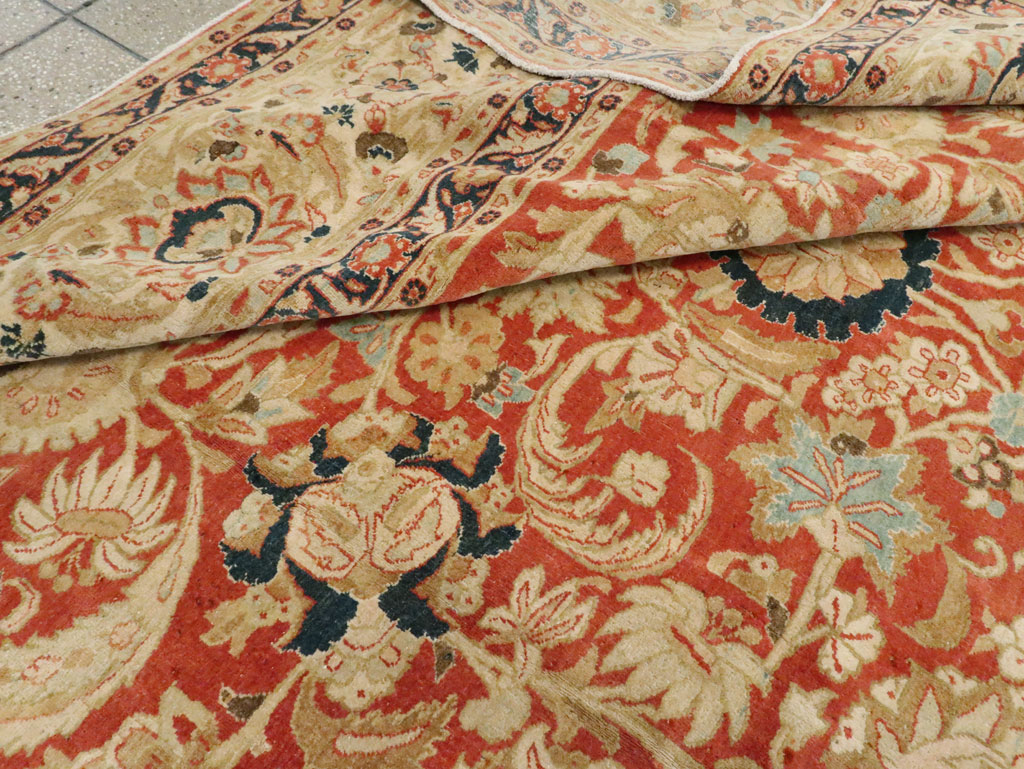 Antique Persian Tabriz Carpet, No.15763 - Galerie Shabab