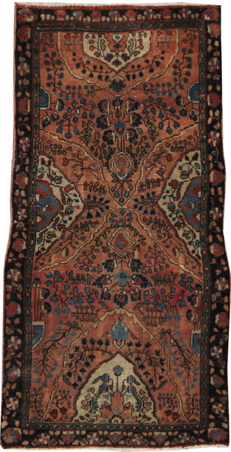 Antique Persian Sarouk Rug, No.15768 - Galerie Shabab