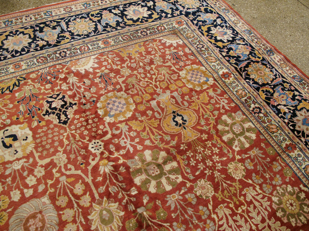 Antique Persian Tabriz Carpet, No.15774 - Galerie Shabab